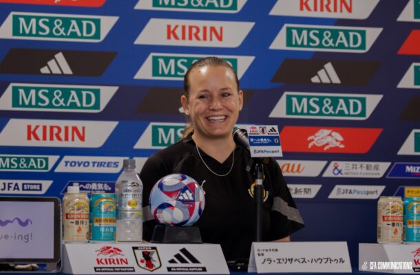 Black Queens’ Nora Häuptle exudes confidence ahead of Japan clash