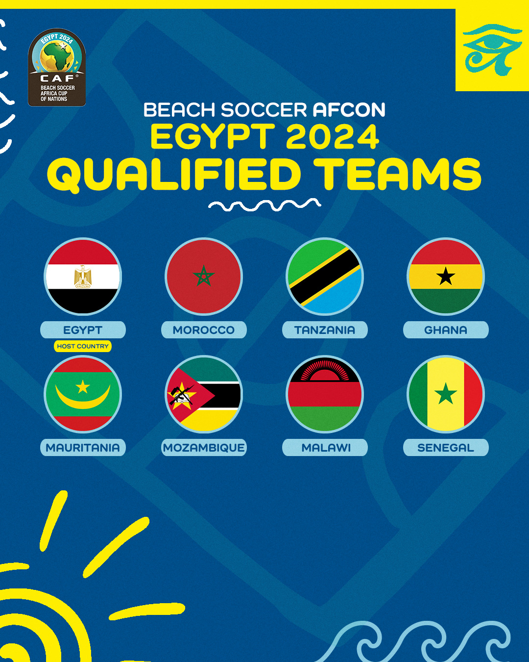 2024 Beach Soccer AFCON: Black Sharks join Title holders Senegal & other qualified teams