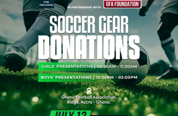 3rd Edition of Soccer For Dreamers - GFA Partnership Presentations to be held on July 12, 2024