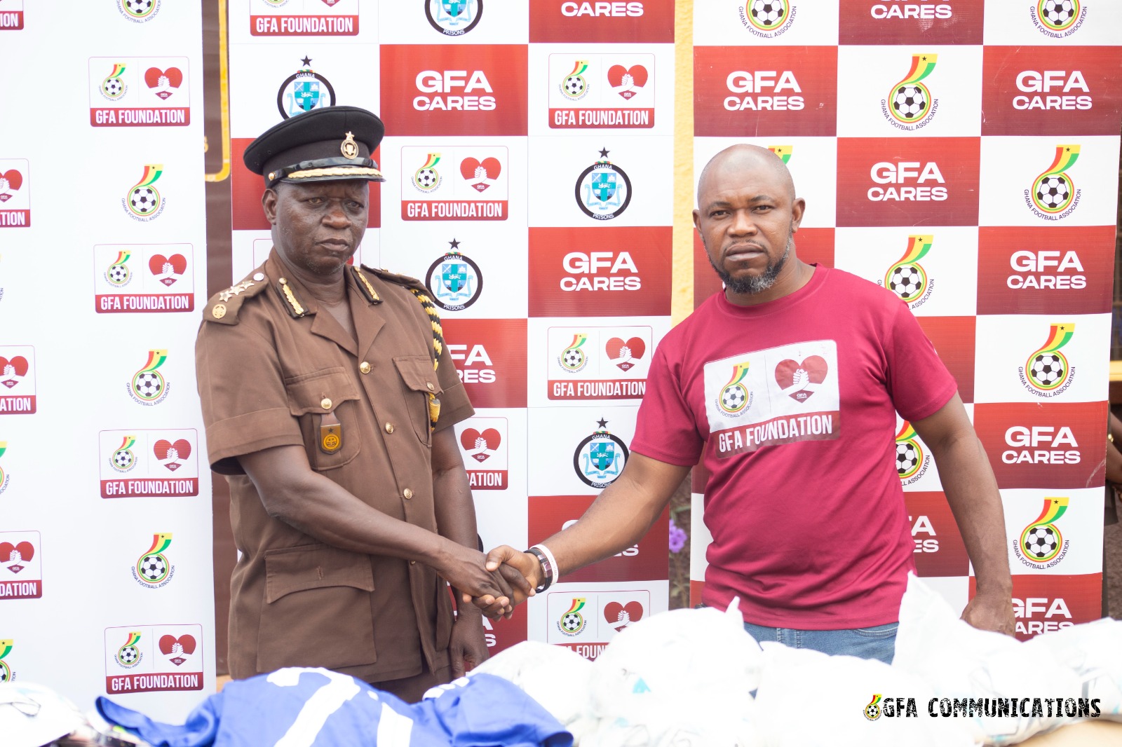 GFA Foundation-Ghana Prisons Project touches down at Sunyani Prisons
