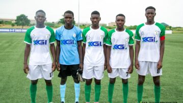 KGL U17 Colts: Five Elite GFA Academy players make Upper East squad