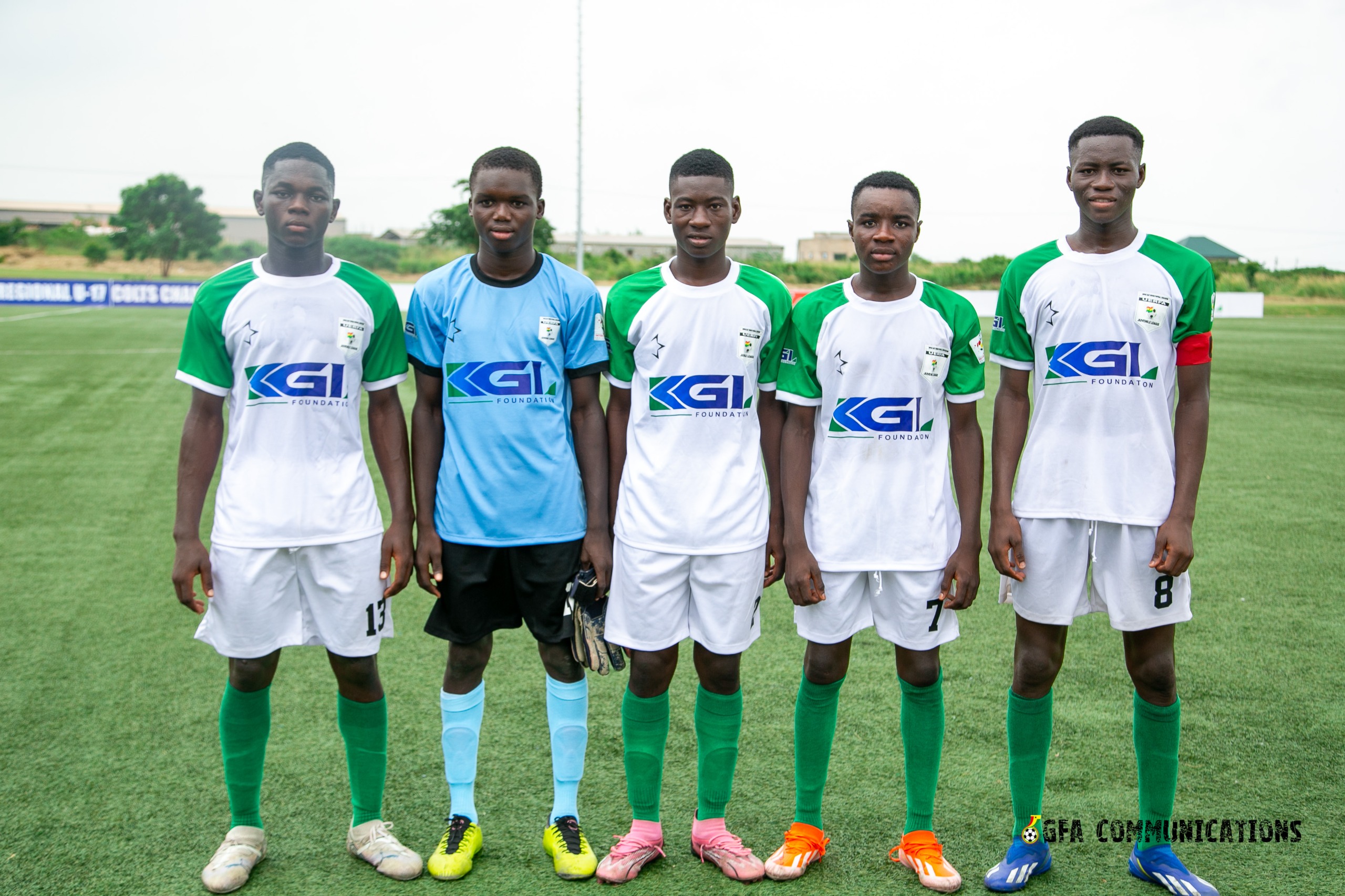 KGL U17 Colts: Five Elite GFA Academy players make Upper East squad