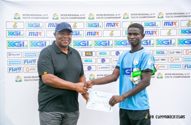 KGL U17 Colts: Talented Mensah Carlos and Amos Opoku adjudged MVPs after Group B opening matches