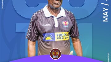 Bashir Hayford snatches NASCO Coach of the month award for May/June