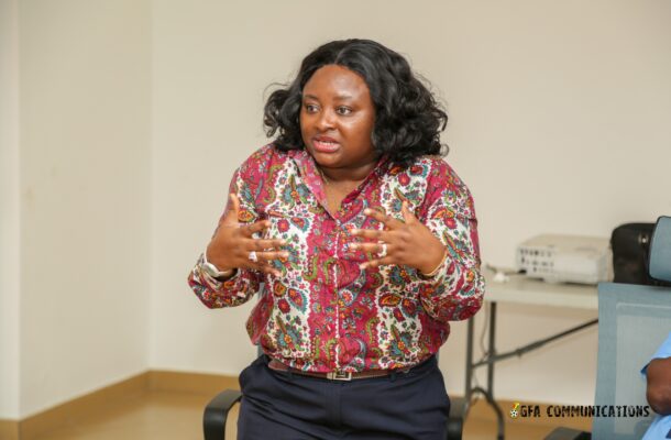 GFA Women’s ExCo Rep, Dr. Gifty Oware-Mensah shares significant moment with Elite U-15 Girls