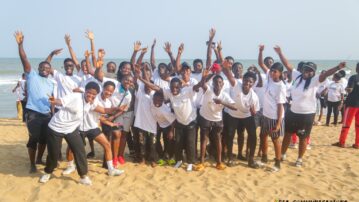 FIFA TDS: Elite U15 Girls go sightseeing at beach on second rest day