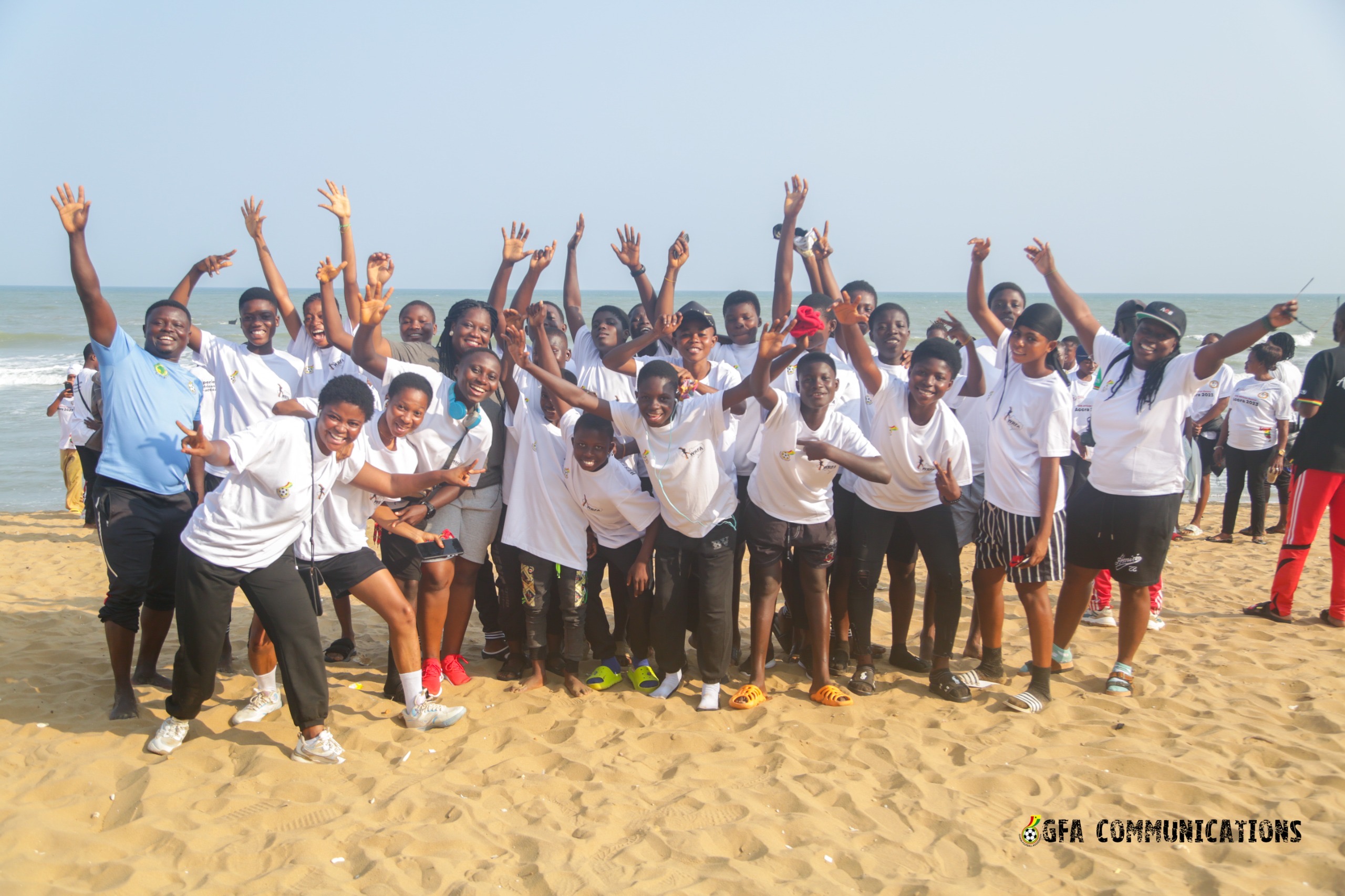 FIFA TDS: Elite U15 Girls go sightseeing at beach on second rest day