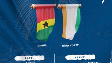 Match Officials Announced for Beach Soccer AFCON Qualifying match against Ivory Coast