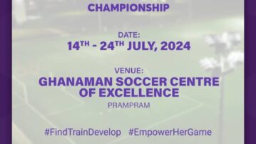 FIFA TDS: Ghanaman Soccer Center of Excellence ready for Elite U15 Girls Championship