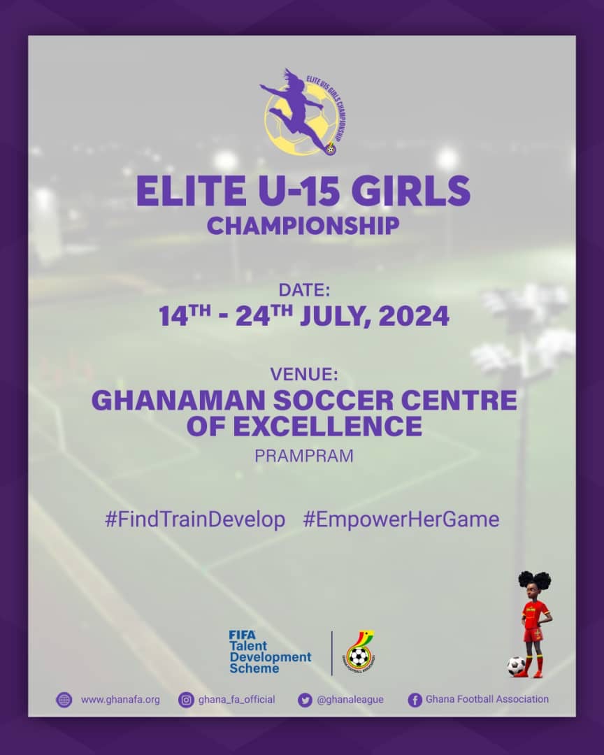 FIFA TDS: Ghanaman Soccer Center of Excellence ready for Elite U15 Girls Championship