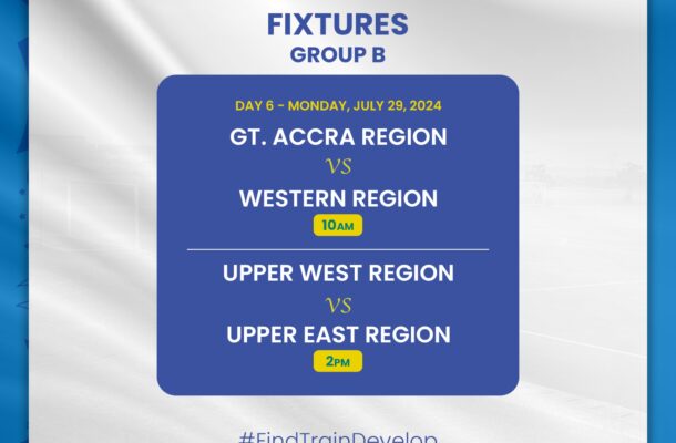 KGL U17 Colts: Western Region battle Greater Accra; Upper East and Upper West square off on Match Day 6