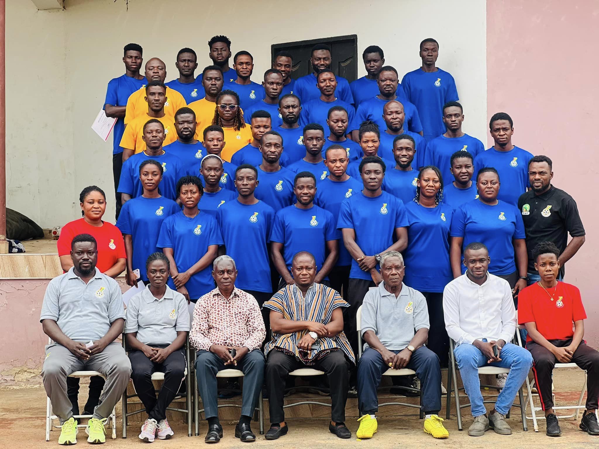 GFA's Free License D Coaching Course Closes in Brong Ahafo Region