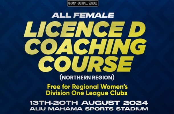 Free Licence ‘D’ coaching course for Regional Women's DOL Clubs in Northern Region takes place August 13-20, 2024