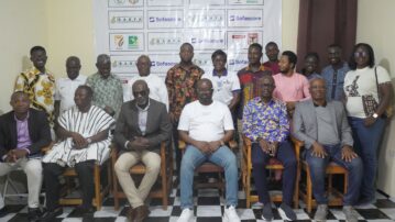 GFA President Edwin Simeon-Okraku meets BARFA leadership to discuss progress of BA Football