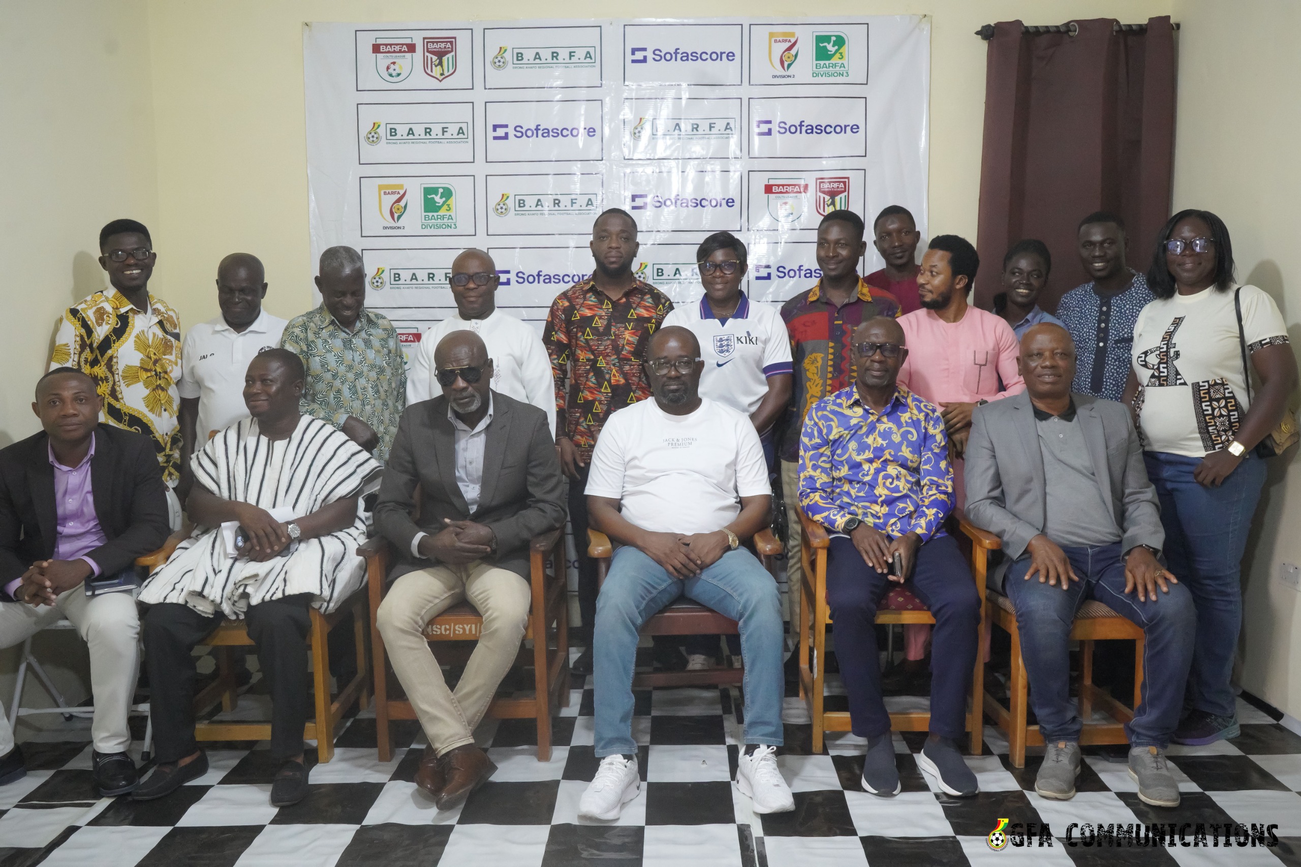 GFA President Edwin Simeon-Okraku meets BARFA leadership to discuss progress of BA Football