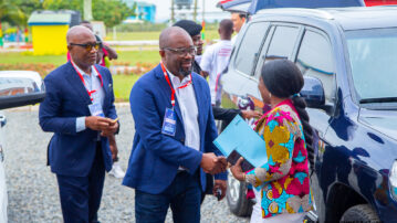 GFA President, EXCO arrive in Prampram for Football Congress