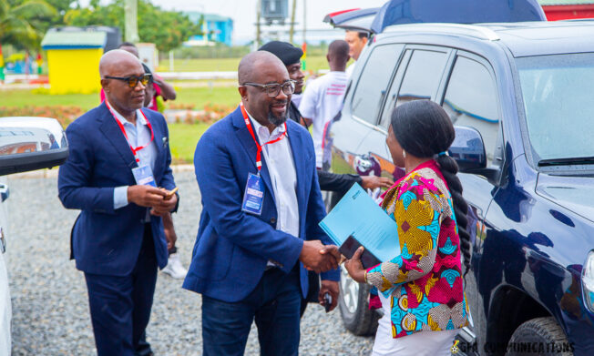 GFA President, EXCO arrive in Prampram for Football Congress