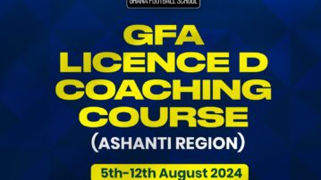 Free Licence 'D' Coaching Course for Colts Clubs begin in Ashanti Region
