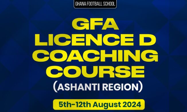 Free Licence 'D' Coaching Course for Colts Clubs begin in Ashanti Region