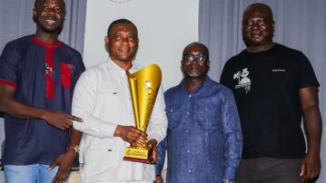 Champion of Champions: Tarkwa MP, MCE, receive trophy ahead of epic final