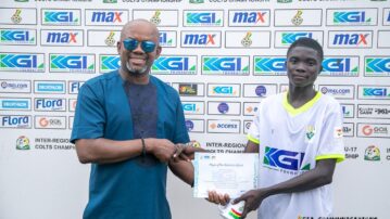 KGL U17 Colts: Prince Amoako and Isaac Aku-Tetteh clinch MVPs after Day 8