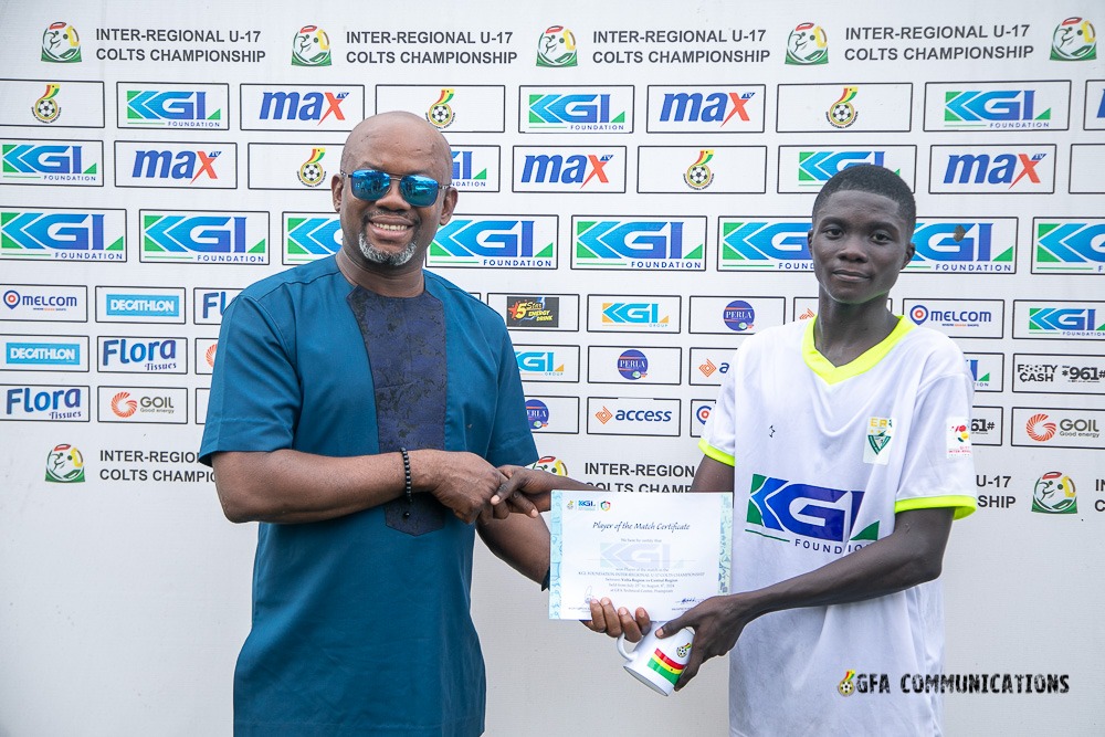 KGL U17 Colts: Prince Amoako and Isaac Aku-Tetteh clinch MVPs after Day 8