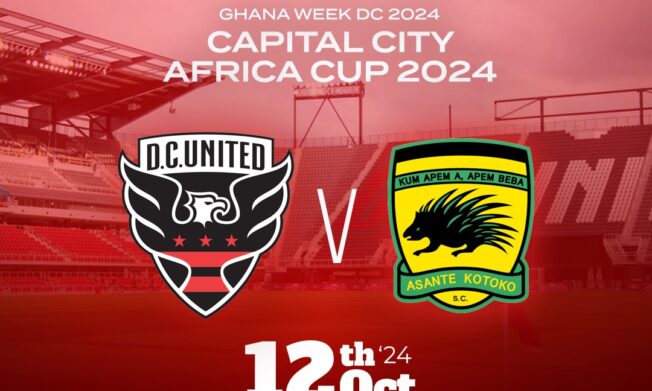 Asante Kotoko SC to play DC United in Capital City Africa Cup 2024 in Washington DC, USA