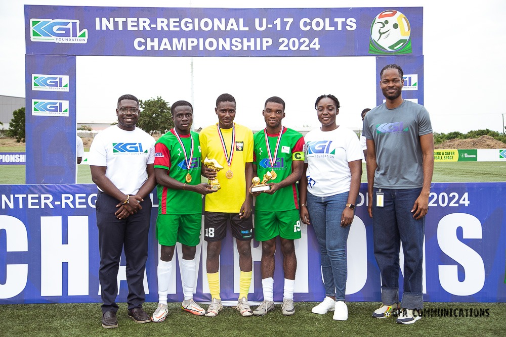 KGL U17 Colts: Three players share Championship Golden Boot