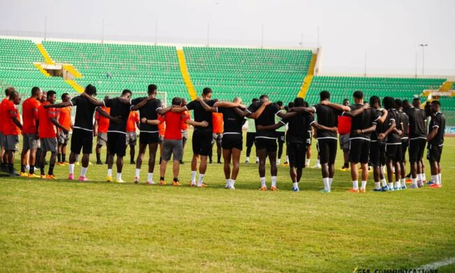 Black Stars to train in Accra on Monday ahead of Angola qualifier