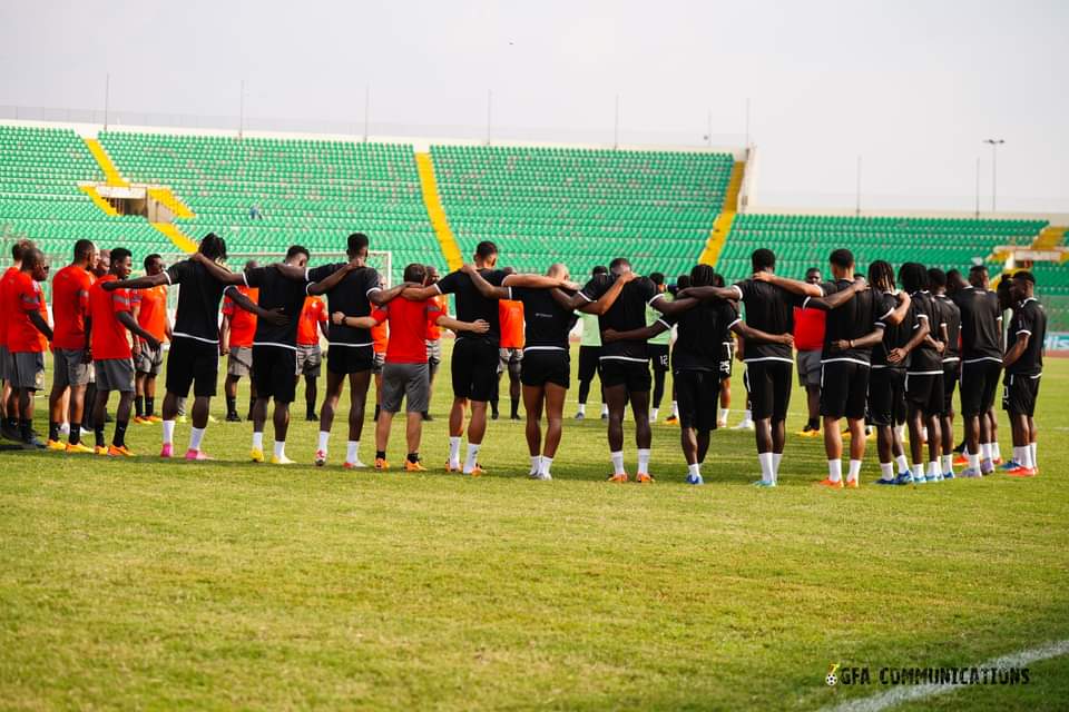 Black Stars to train in Accra on Monday ahead of Angola qualifier