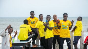 KGL U17 Colts: Beach Day trip for players and officials to unwind