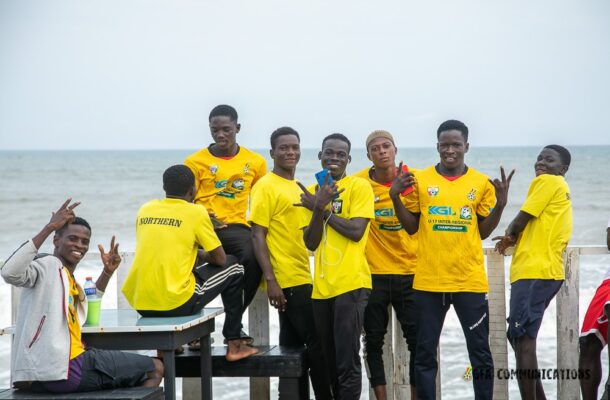 KGL U17 Colts: Beach Day trip for players and officials to unwind