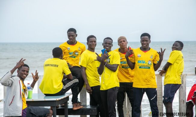 KGL U17 Colts: Beach Day trip for players and officials to unwind