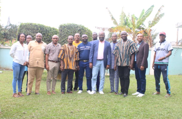 President Edwin Simeon-Okraku holds fruitful discussion with Western RFA on football growth