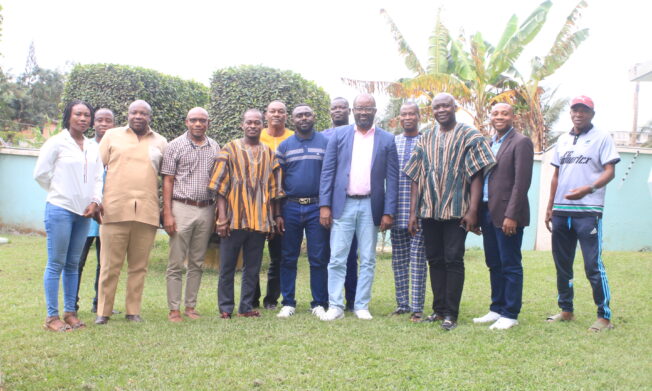 President Edwin Simeon-Okraku holds fruitful discussion with Western RFA on football growth