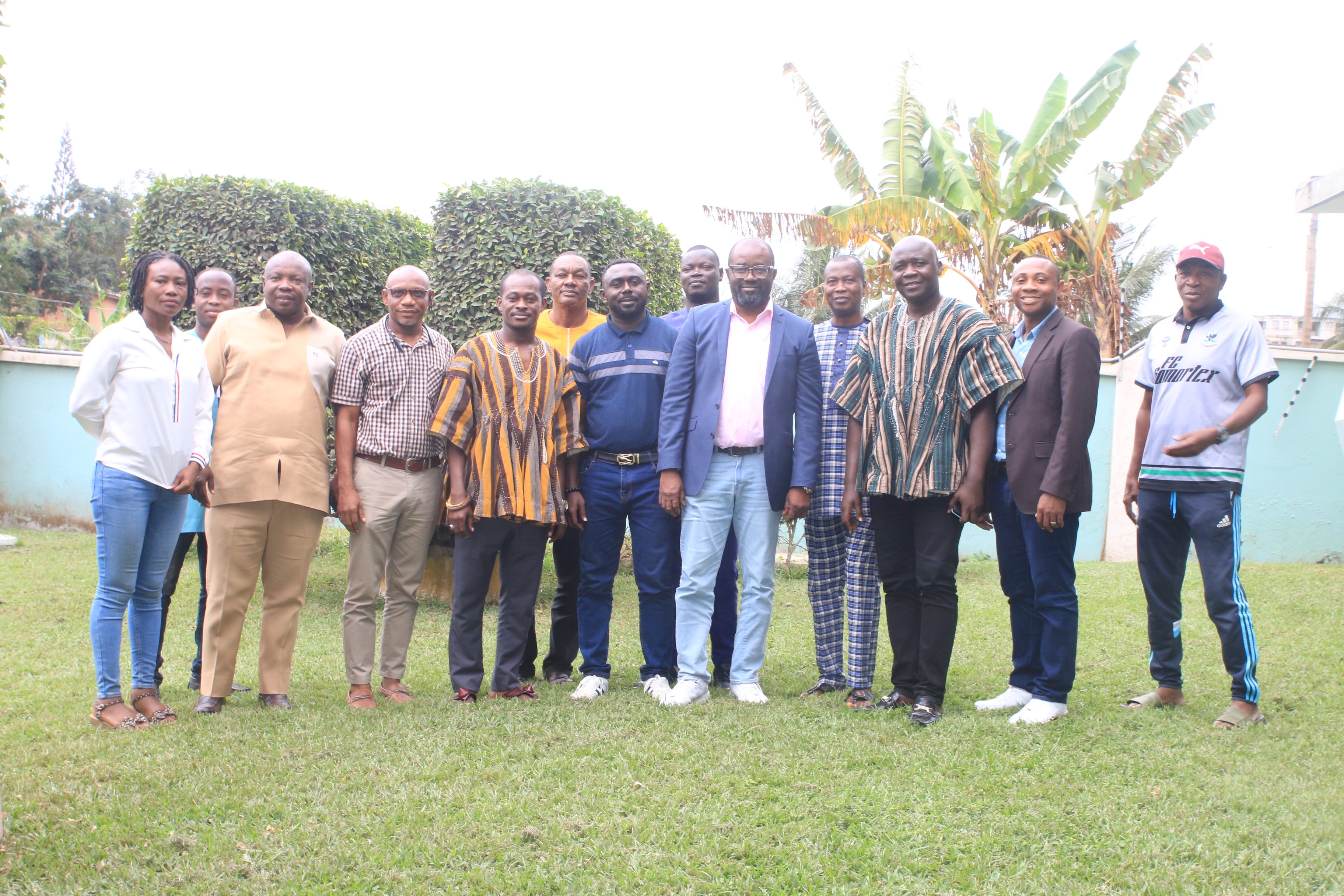 President Edwin Simeon-Okraku holds fruitful discussion with Western RFA on football growth