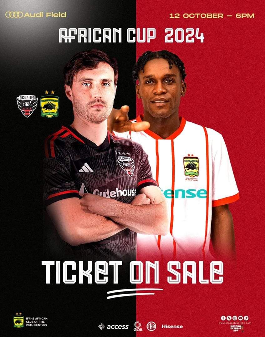 2024 Capital City Africa Cup: DC United versus Asante Kotoko match tickets go on sale