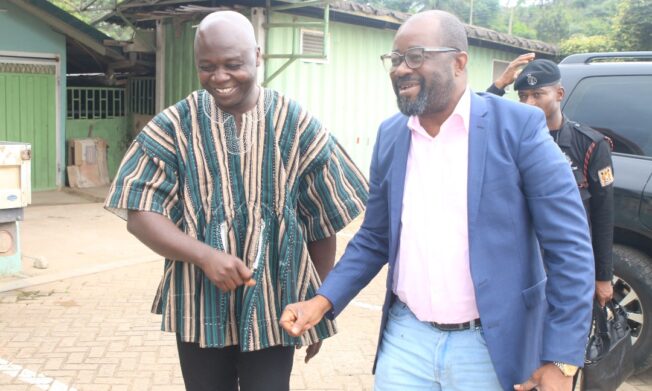 GFA President Edwin Simeon-Okraku arrives in Takoradi to hold discussions with Western RFA