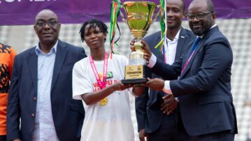 President Edwin Simeon-Okraku in attendance as Edo Queens are crowned WAFU B Women's Champions League champions