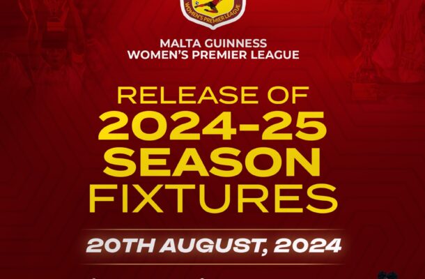 2024/25 Malta Guinness Women's Premier League fixtures released