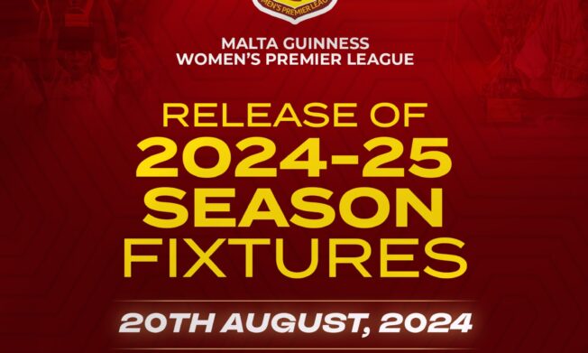 2024/25 Malta Guinness Women's Premier League fixtures released