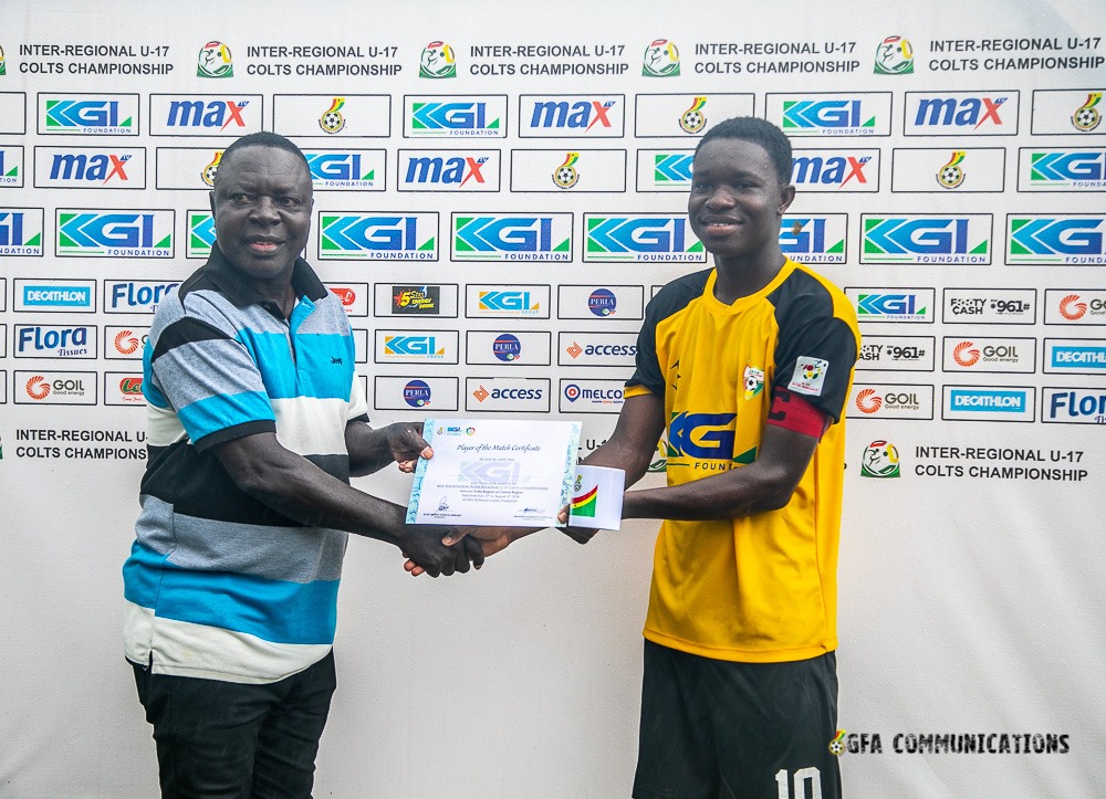 KGL U17 Colts: Narbi Joseph and Nyaaba Thomas crowned MVPs after Match Day 7