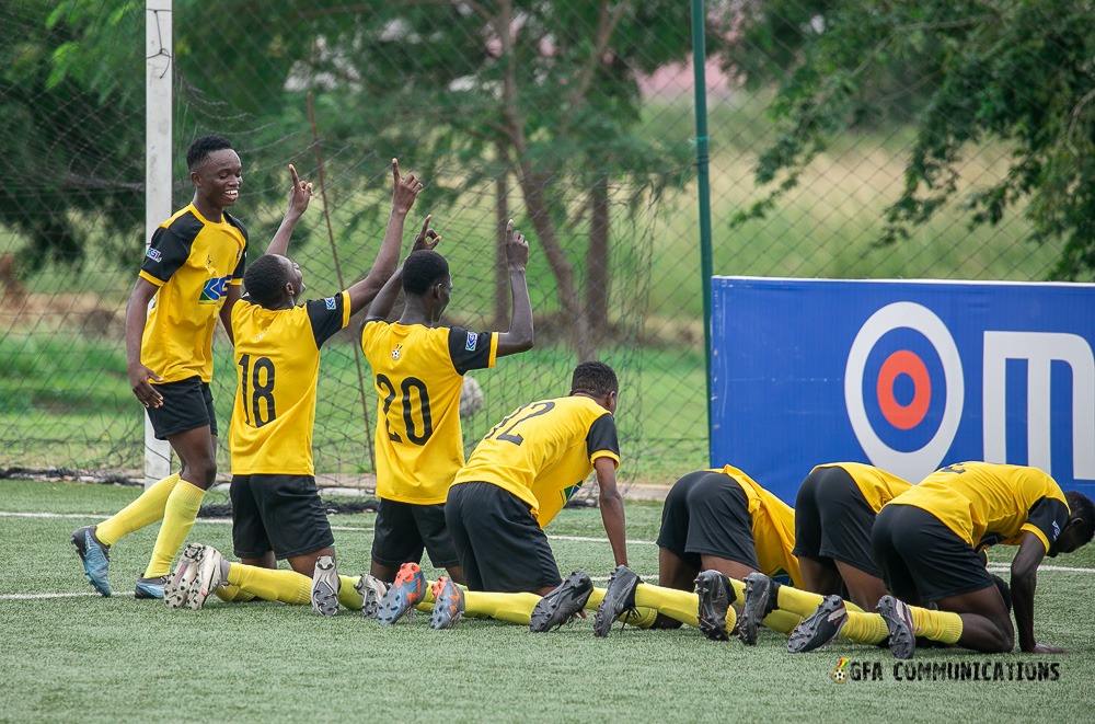 KGL U17 Colts: Musah Ahmed Sharafadeen on target as Northern Region overcome Central to secure semi-final berth