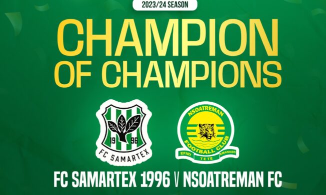 Champion of Champions: FC Samartex 1996 to Face Nsoatreman FC in Tarkwa