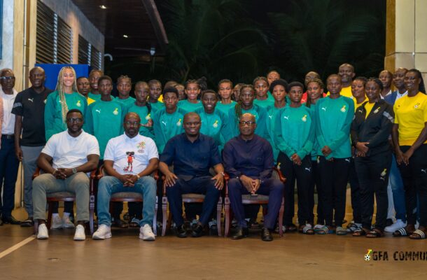 GFA President Kurt Edwin Simeon-Okraku backs Black Princesses to excel at FIFA Women's U20 World Cup in Colombia