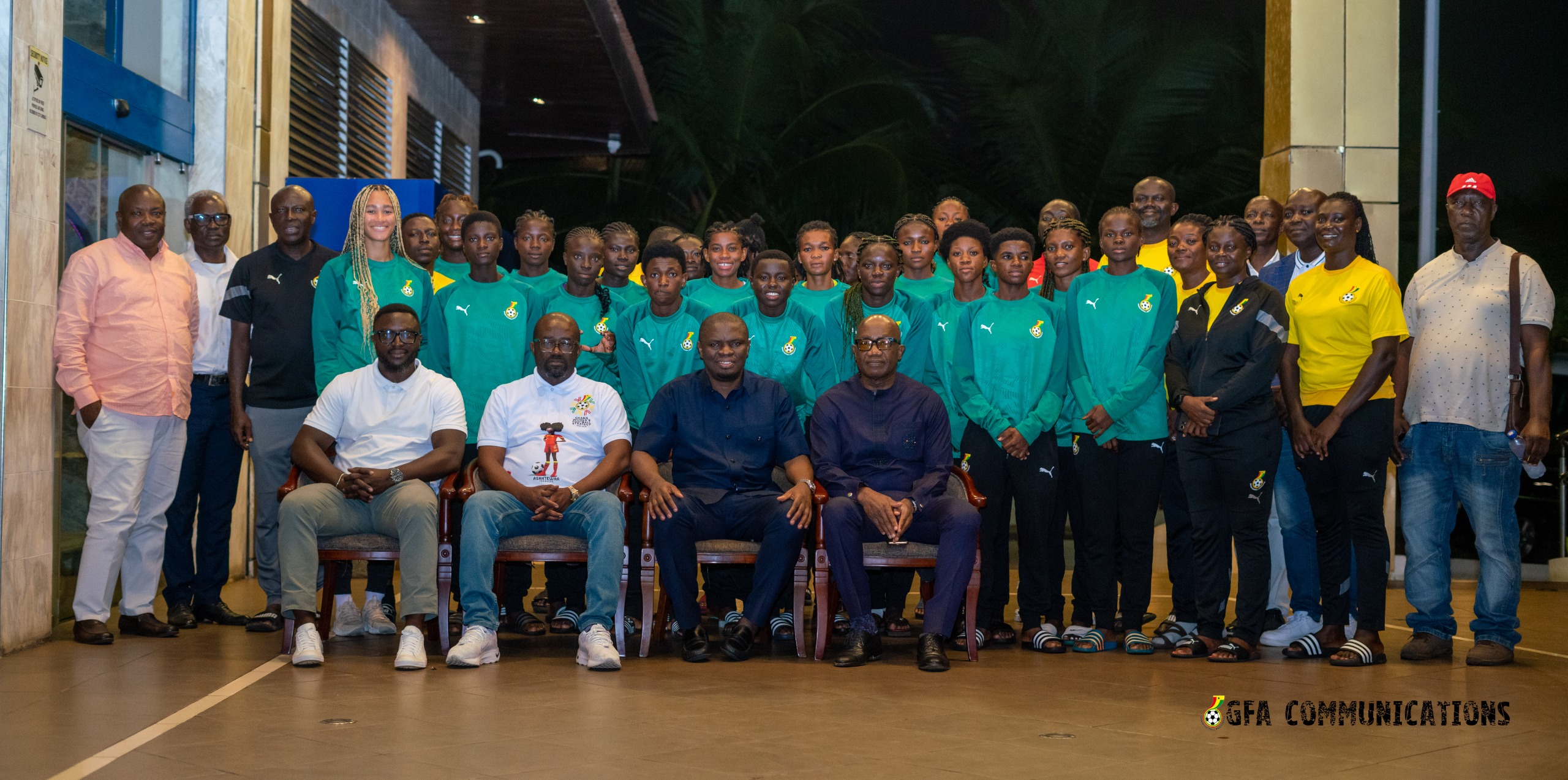 GFA President Kurt Edwin Simeon-Okraku backs Black Princesses to excel at FIFA Women's U20 World Cup in Colombia