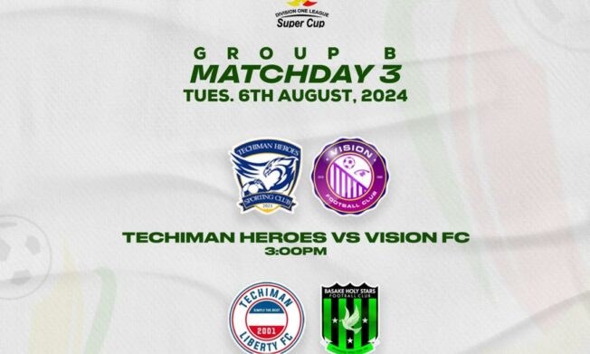 2024 DOL Super Cup: Techiman Heroes and Holy Stars Eye Semi-Final Slots in Pivotal Group B Showdowns