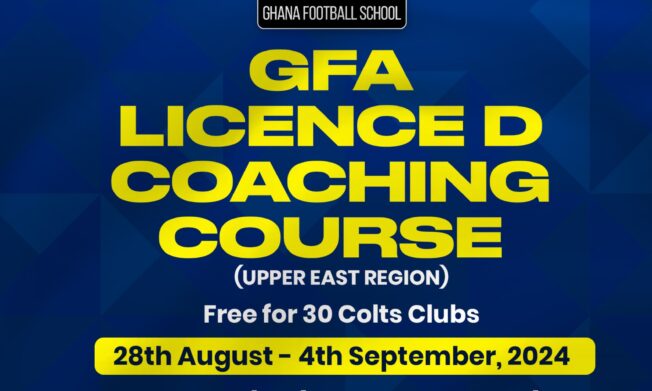 Free License D Coaching Course Commences in Upper East Region on August 28