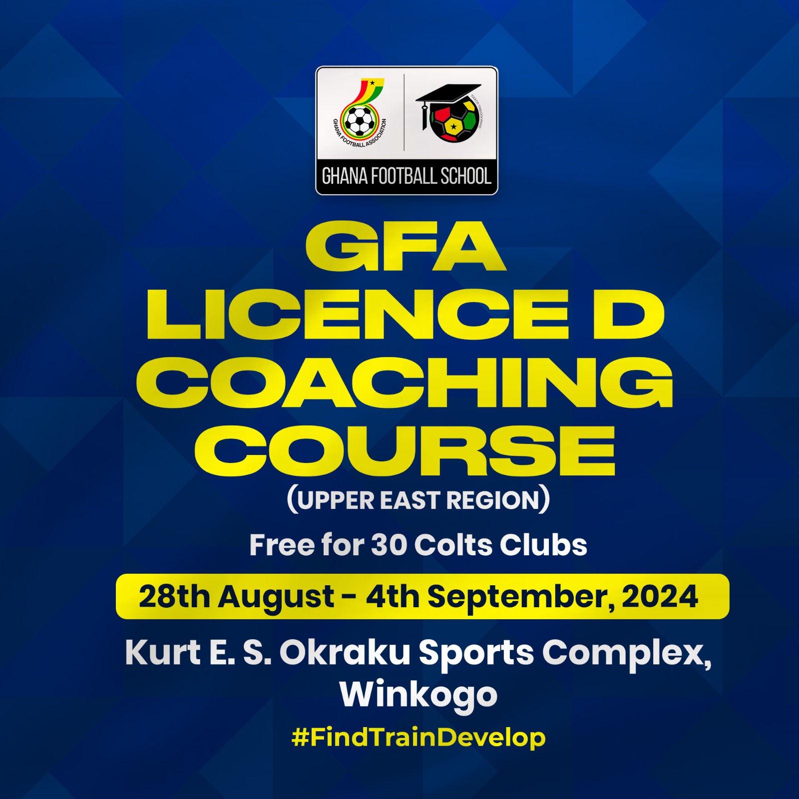 Free License D Coaching Course Commences in Upper East Region on August 28