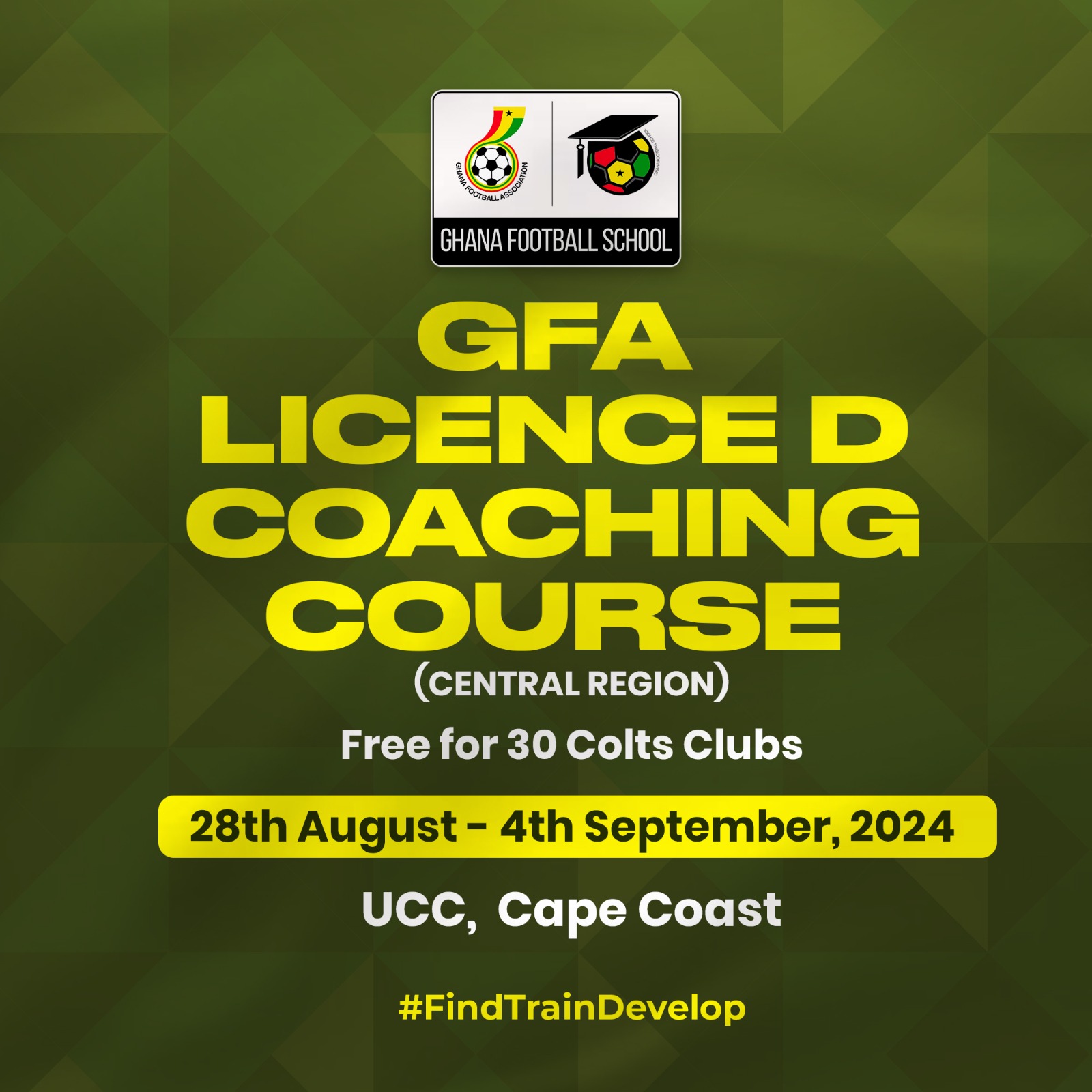 Free License D Coaching Course Begins in Central Region on August 28